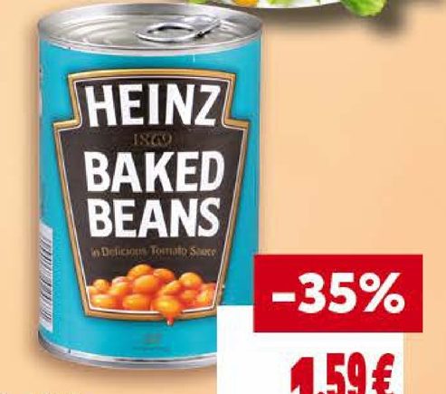 HEINZ Печен боб в доматен сос 415 г