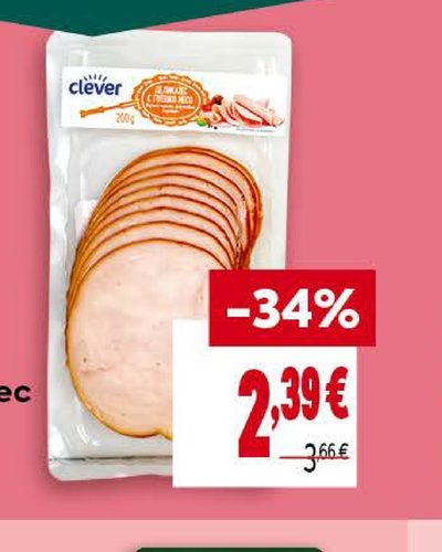 CLEVER Деликатес с пуешко слайс 200 г